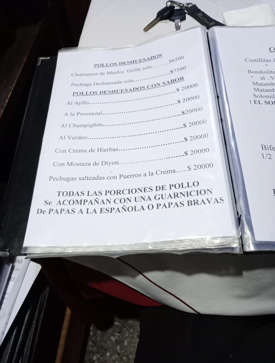 Menu Lo De Cholo - Restaurante De Pastas Con Reservas-2